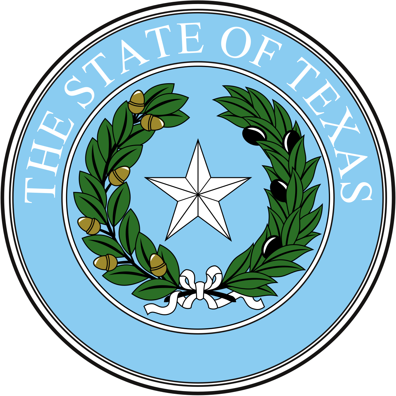 Official seal of the State of Texas